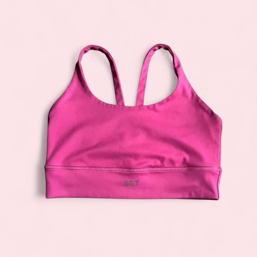 Set Active Women's Pink Sports Bra